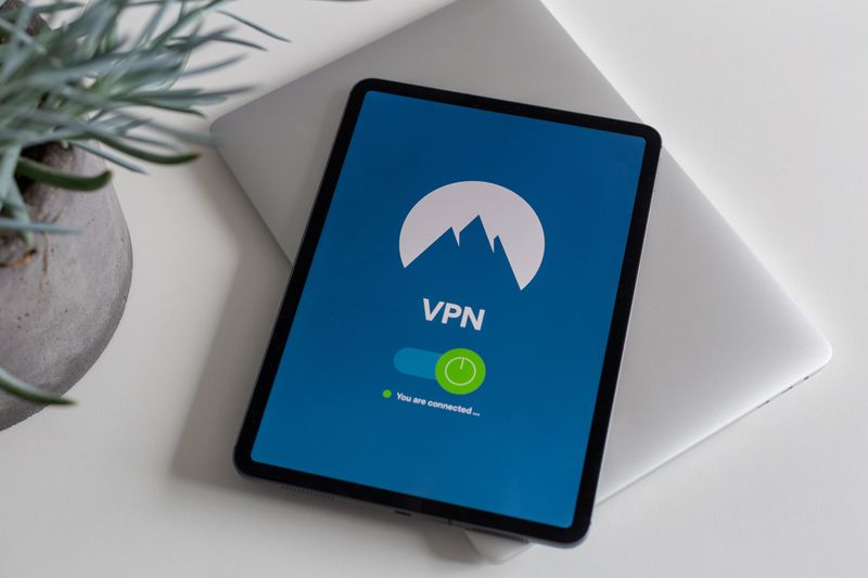 VPN free trial on tablet device